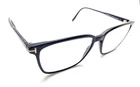 Tom Ford Tf 5696-B 001 Black Square Eyeglasses Frames 54-16 145 Men Designer Pre-owned. Price: $99.99.