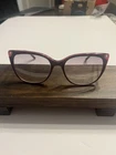 Dicaprio DC343 Burgundy Gold 53-17-140 Flex Hinge Cat Eyeglass Frames Pre-owned. Price: $11.29.