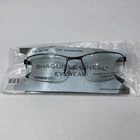 Shaquille O'neal Glasses Mens 57-18-140 Gunmetal Gray Qd 113M Extended Fit $140 New. Price: $39.99.