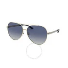 Tory Burch Grey Gradient Aviator Women Sunglasses TY6078-329314 New. Price: $121.60.