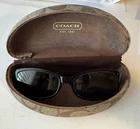 Coach Chelsea S426 Black Designer Sunglasses Frames Only. Original Case & Cloth Pre-owned. Price: $35.00.