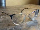 Warby Parker Eyeglasses Frames Women Gold Black Cat Ava 2405 51-19-142- A158 Pre-owned. Price: $27.99.