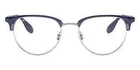 Ray-ban RB5396 3084 Color Silver W/blue 53-19-145 Brand New. Price: $89.99.