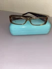 Tiffany & Co TF2002-B 8026 Women Eyeglass 49-15-130 Mm Italy Rhinestones Rose Pre-owned. Price: $47.00.