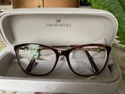Swarovski Ladies Eye Glasses SK5276 052 Dark Havana Frames With Case Pre-owned. Price: $24.00.