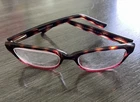 Modern Harper Tortoise Burgundy Cat Eyeglass Frames 50-19-140 Womens Pre-owned. Price: $28.00.