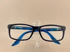 Puma Eyeglasses Frame PJ00090C0S-001 Unisex Kids Black Blue Rectangle 49-16-130 Pre-owned. Price: $19.87.