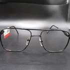 Oscar Studio Men's Eyeglass Frames 52-18 Black Metal Full Rim Aviator Style Pre-owned. Price: $35.64.