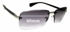 Sfx Replacement Sunglass Lenses Fits Prada SPR61N - 60MM Wide New. Price: $42.99.