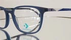 Converse Eyeglasses VCJ006 Matte Blue Plastic New 48-16-130 De Rigo Rem. Price: $49.00.