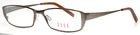 Elle EL18715 Brown Womens Rectangle Full Rim Eyeglasses 52-15-140 B:27 New. Price: $24.99.