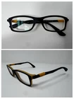 Ray-ban RB1546 3435 Junior Black/dark Yellow Eyeglass Frames 46-16-125 Authentic Pre-owned. Price: $11.99.