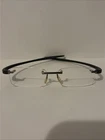 Tag Heuer Reflex TH3741 011 Eyeglasses Rimless Black 50-17-140 Tml 27492 Pre-owned. Price: $120.00.