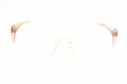 Vintage Terri Brogan 8623 Yellow Brown Oval Glasses Eyeglass Frame Nos New. Price: $56.26.