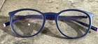 Zenni 2013816 Blue/pink Round Eyeglasses Frames Full Rim 49-21-138-39MM G26 Pre-owned. Price: $14.99.