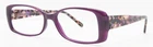 Muse Monique 39-P9404 Purple Authentic Designer Eyeglass Frames 54-16-140 New. Price: $38.00.