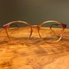 Norris-bloc SN353 Round Eyeglasses Amber Translucent Black 54-18-145 Frames Pre-owned. Price: $61.93.
