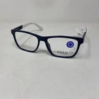 Polo Ralph Lauren PH2257U 5620 55-16-145 Glossy Blue White Eyeglasses TZ35 New. Price: $76.50.