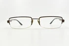 Ray Ban Rb 6156 2511 Half Rim Bronze Brown Eyeglasses Frame Only 52-17-140 17153 Pre-owned. Price: $27.99.