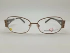 Unit New Madison Avenue Shiny Brown Eyeglass Frame 53-15-135 #568. Price: $54.00.
