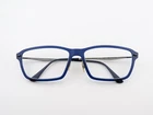 Ray Ban Eyeglasses, Frames Only, Rb 7038 5451, 55-16-135, Blue, Italy Pre-owned. Price: $39.99.