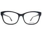 Guess Eyeglasses Frames GU2696 001 Black Silver Cat Full Rim 54-16-140 New. Price: $57.59.