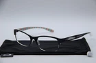 Oakley OX1062-0152 Black Peppermint Multi Authentic Eyeglasses W/case 52-18 New. Price: $104.00.