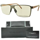 New Porsche Design P'8309 B Grey Rectangle Full Rim Optical Frame Eyeglasses. Price: $129.99.