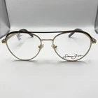 Sean John Wf SJLO6007 Wm 001 Shiny Black Gold Eyeglass Frame 55-18-145 Nwt New. Price: $8.99.