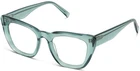 Warby Parker Lorena Cat-eye Eyeglasses Frames Viridian Wide 50-21-140 Mm Nwt* New. Price: $78.89.
