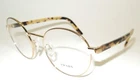 Prada Eyeglasses VPR52X 7OE1O1 Gold Metal/ Havana Temples 140 51-19 New. Price: $115.00.