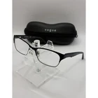 Vogue VO3918 Eyeglasses Black Rectangular 52-17-135 W/ Case Pre-owned. Price: $32.18.