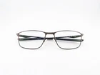 Oakley Eyeglasses Frames Only, Socket 5.0, OX3217-0255, 55-17-136, Satin Pewter Pre-owned. Price: $59.99.