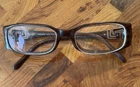 Vintage Versace Eyeglasses Frames. MOD3076B Brown Tortoise Plastic Rectangular Pre-owned. Price: $33.00.