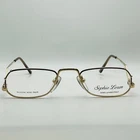 Sophia Loren Eyeglasses Frames M180 Zyloware 328 50-22-150 Gold Full Rim New. Price: $13.91.