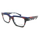 Alain Mikli Eyeglasses Frames Verney A03093 011 Striped Red Blue Black 50-21-145 New. Price: $269.99.