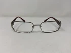 Shiseido Eyeglasses Frame SH-6050 57-19-131 Red/gunmetal Full Rim Y846 New. Price: $31.00.