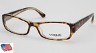 New Vogue 2758 1916 Tortoise Eyeglasses Women's Frame 52-16-135 B29MM. Price: $58.99.