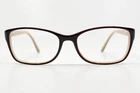 Bebe Utmost BB5133 Ruby Eyeglasses Black Nude Frame 53-16-135 Pearl Crystal Pre-owned. Price: $27.99.