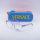 New Versace Kids VK3321U 5372 Pink Transparent 48MM Eyeglasses. Price: $99.98.