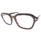 Tom Ford Tf 6060 052 Dark Havana 53MM Blue Block New Authentic Frames. Price: $269.95.