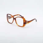 New Gucci GG1236O 002 Havana 55MM Eyeglasses. Price: $252.29.