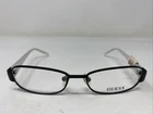 Guess Eyewear 9098 Blk 48-15-130 Satin Black Full Rim Eyeglasses Frame YJ28 New. Price: $36.00.