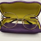 Gucci GG0596OA 001 Gold/black 58MM Eyeglasses New Authentic With Case. Price: $249.00.