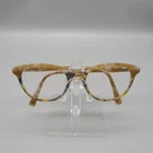 Jill Stuart Js 375-1 Cat Eyeglasses Tan Cream Marbled Tortoise 50-19-140 Pre-owned. Price: $24.99.
