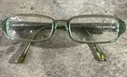 Bebe Senorita Citron Green Eyeglasses Frames Spring Hinges 49-16-130-24MM G1 Pre-owned. Price: $24.99.