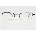 Adensco Justin Eyeglasses Frames Mens Brown Half Rim 50-19-135 Pre-owned. Price: $31.99.
