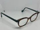 Anne Valentin Stratiplay 1762 Green Brown Tortoise Eyeglasses Frames Only France Pre-owned. Price: $125.00.