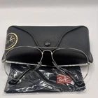 Ray-ban Aviator Metal Ii RB6489 2501 Silver Eyeglasses Frames 58-14 140 Mens New. Price: $97.49.