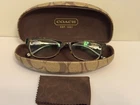 Coach 6014 5049 Elise Tort Crystal Eyeglasses 15-135 G88 With Case Pre-owned. Price: $14.99.